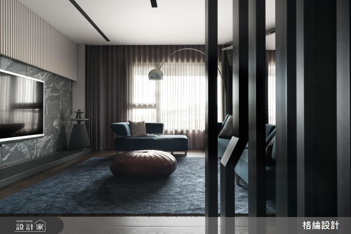 幾合美學與光影交疊 客製化一家四口質感現代宅