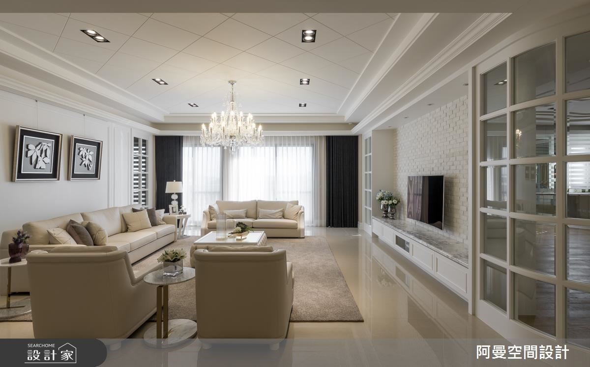 白色時尚細節X滿點收納 訂製優雅大器的美式鄉村宅！