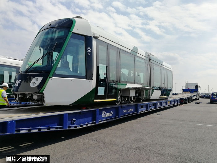 高雄輕軌二階進度逾38% 首列車輛9月抵台