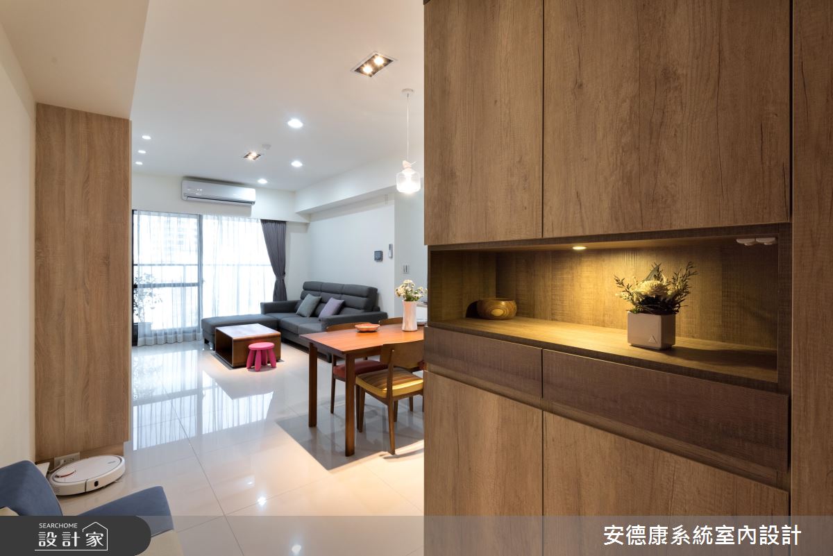 清爽又好溫暖！原木質感X系統收納 打造最貼近一家三口的北歐風小宅