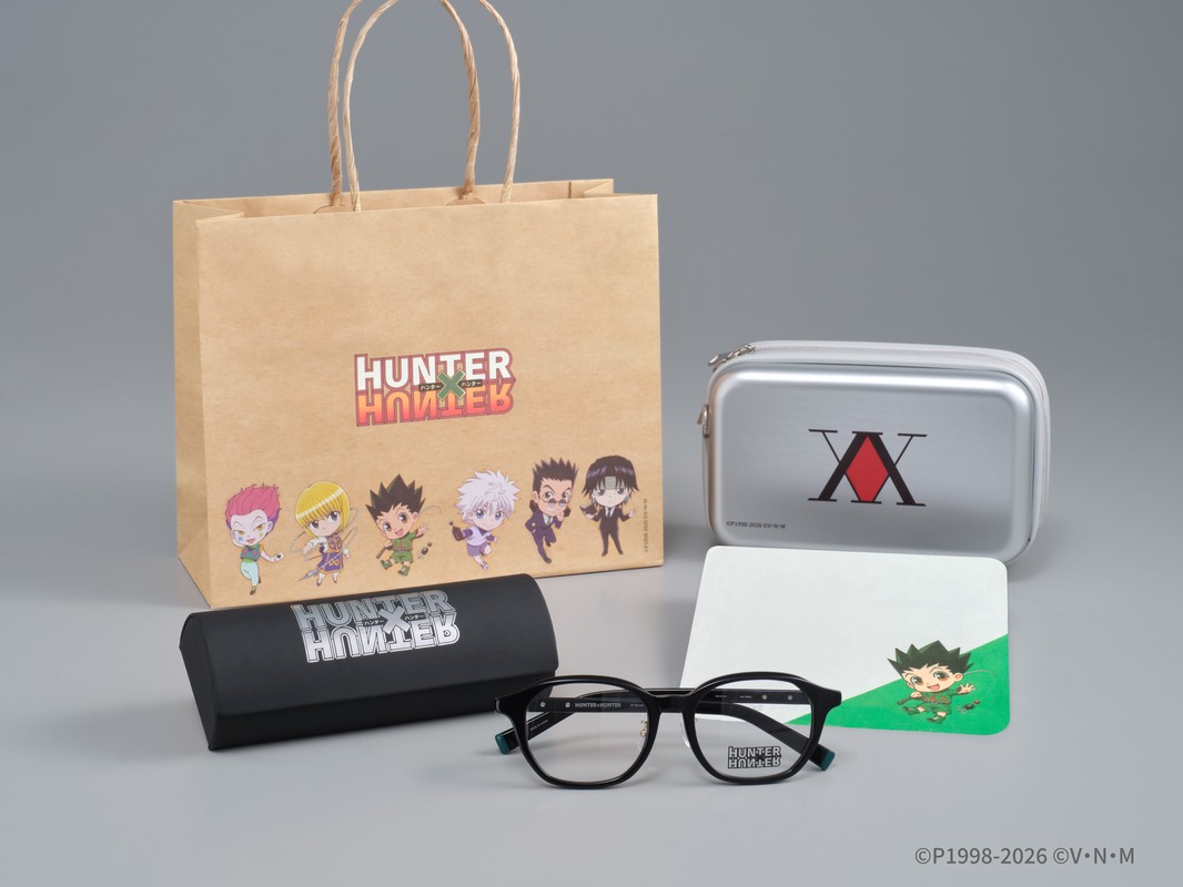 眼鏡市場攜手《獵人 HUNTER×HUNTER》再推全新動漫授權鏡框