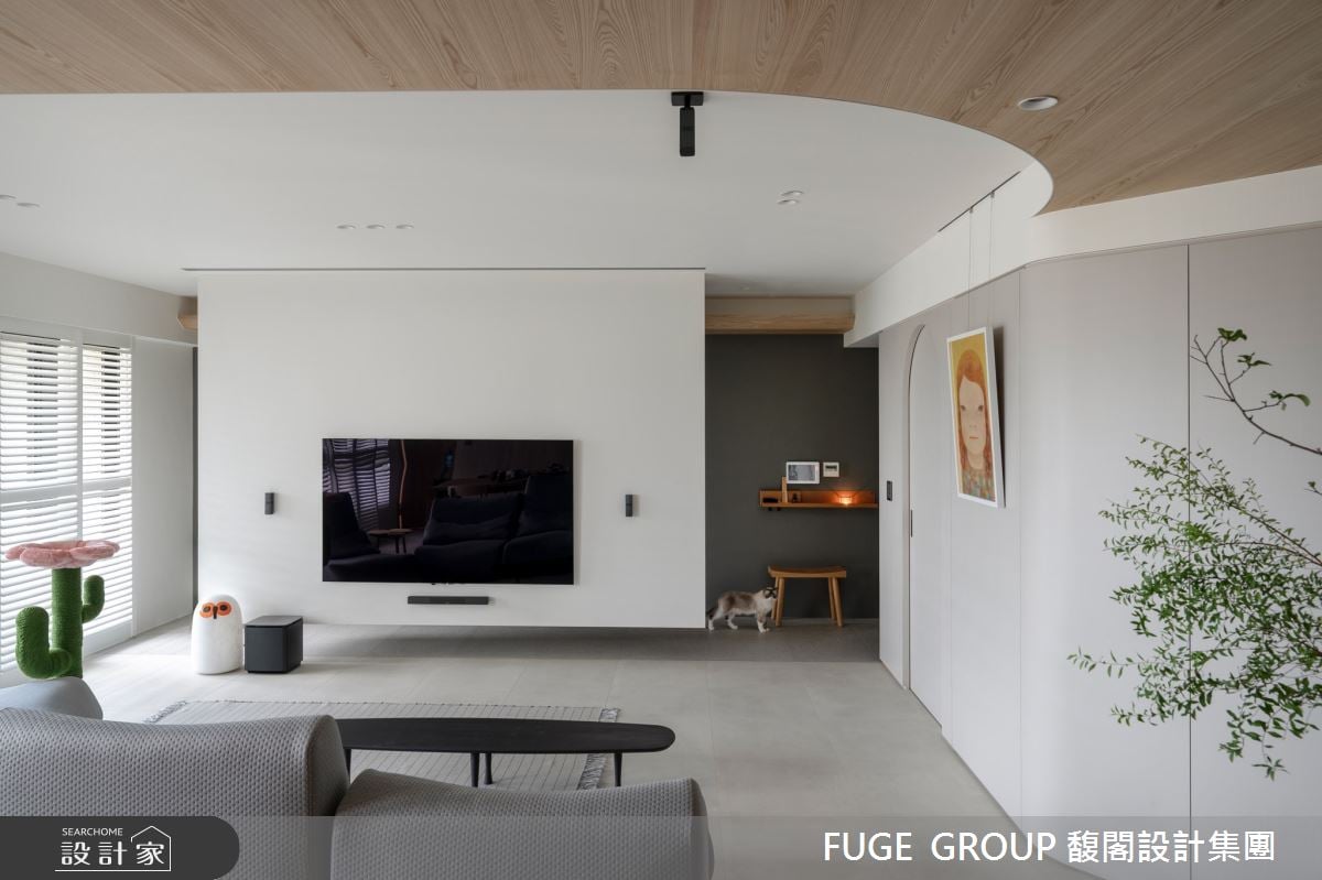 打造毛孩們的夢想家！導引採光+開闊動線，讓男屋主回家就是最大的享受！