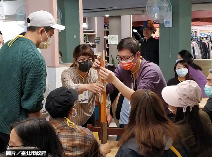 北市都市再生學苑 將社區議題遊戲化