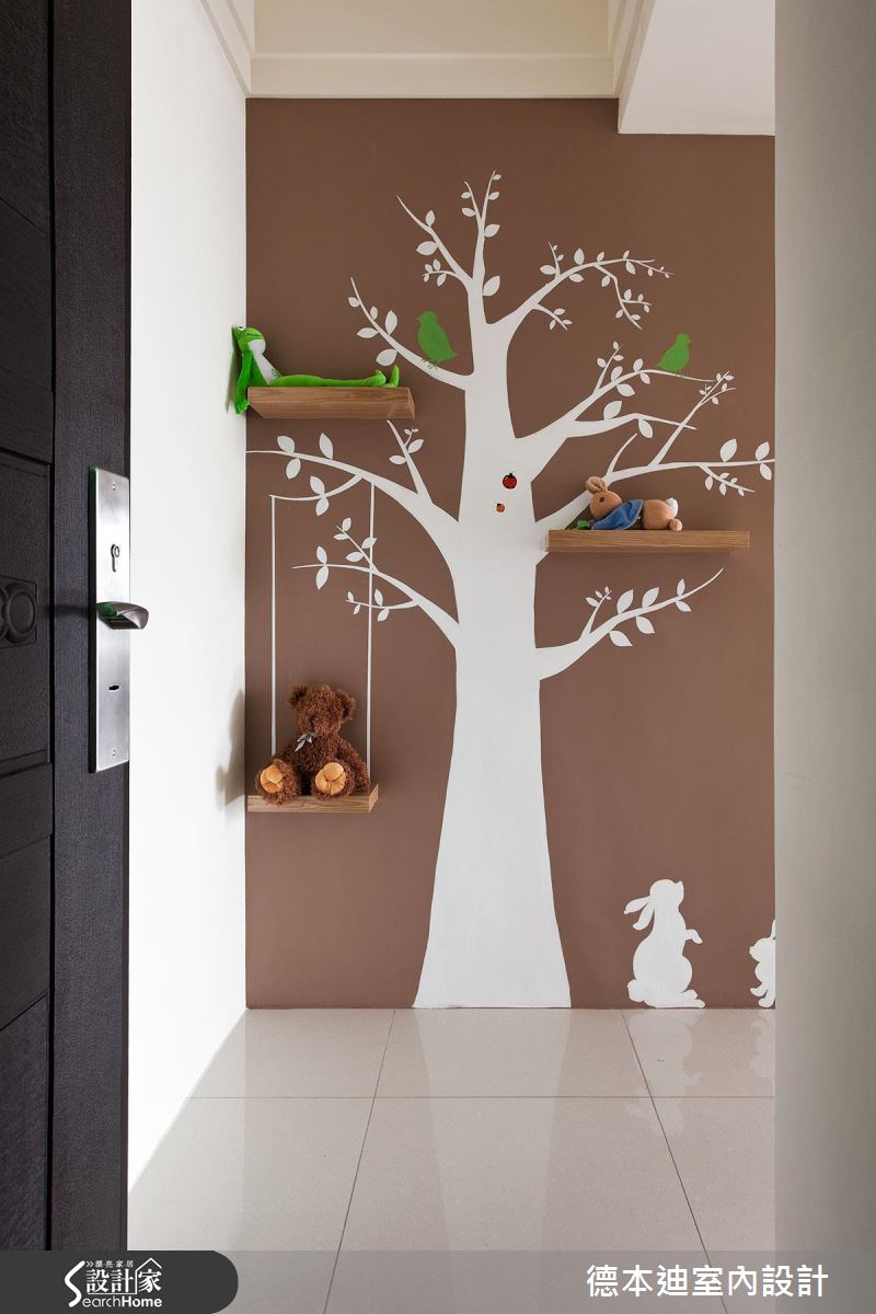 嬉遊23坪自然北歐風 蘊含森林童趣的風格宅居