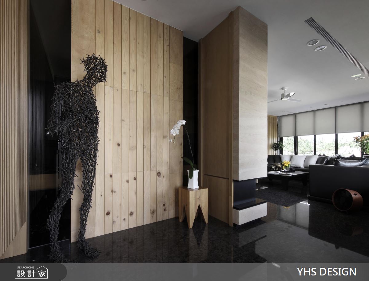 穿越光影、沐浴綠意，來到現代風世外桃源之居