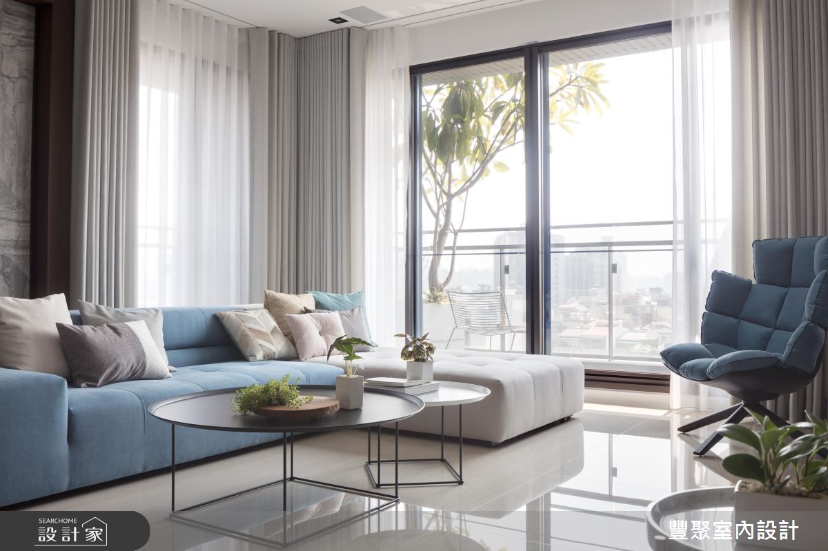 醫生首選療癒私宅！ 用沁藍與自然原木舒心調味