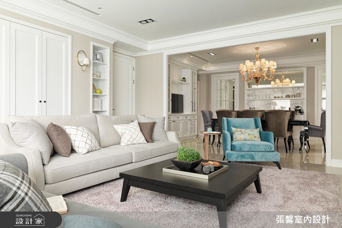 我的家是位氣質古典美女！百坪美式宅邸的精緻與雍容