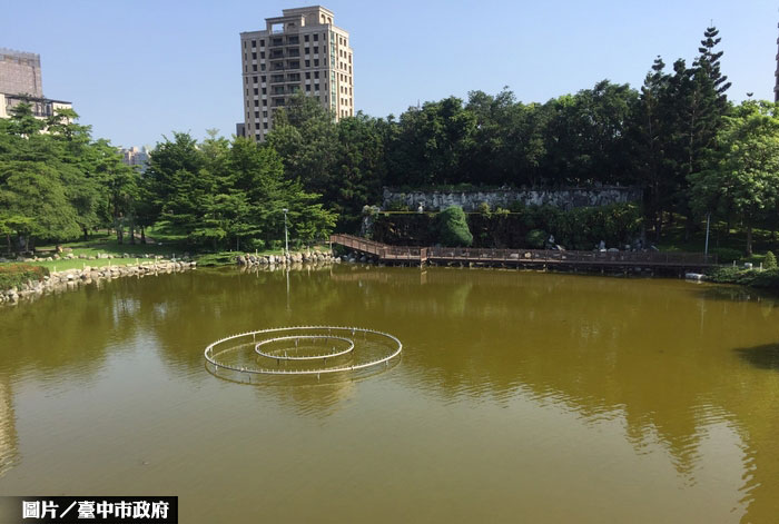 台中豐樂公園 8月底完成清淤