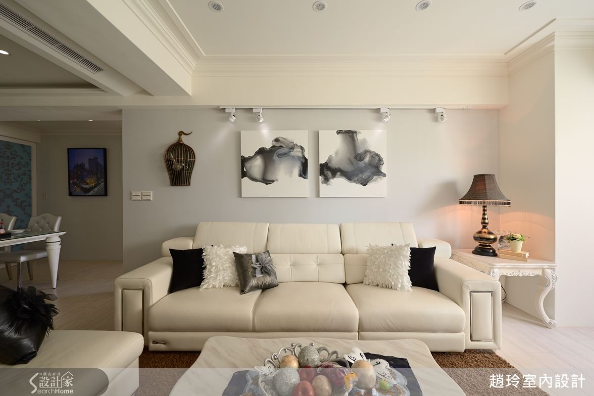 尊重太太呵護寶貝 爸爸的愛溢滿新古典的家