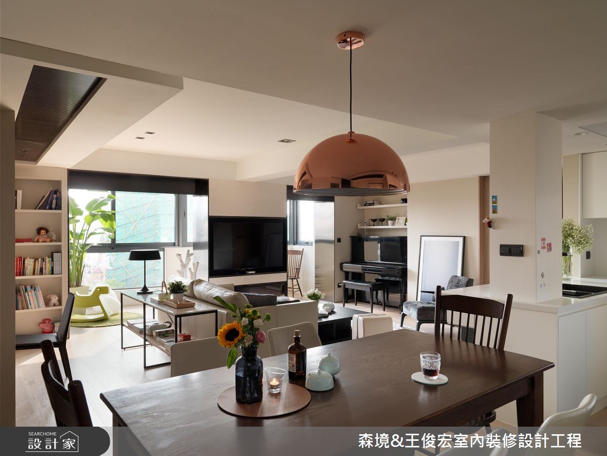 新生活啟動！看電視同步賞景　開放大視野、明亮好採光