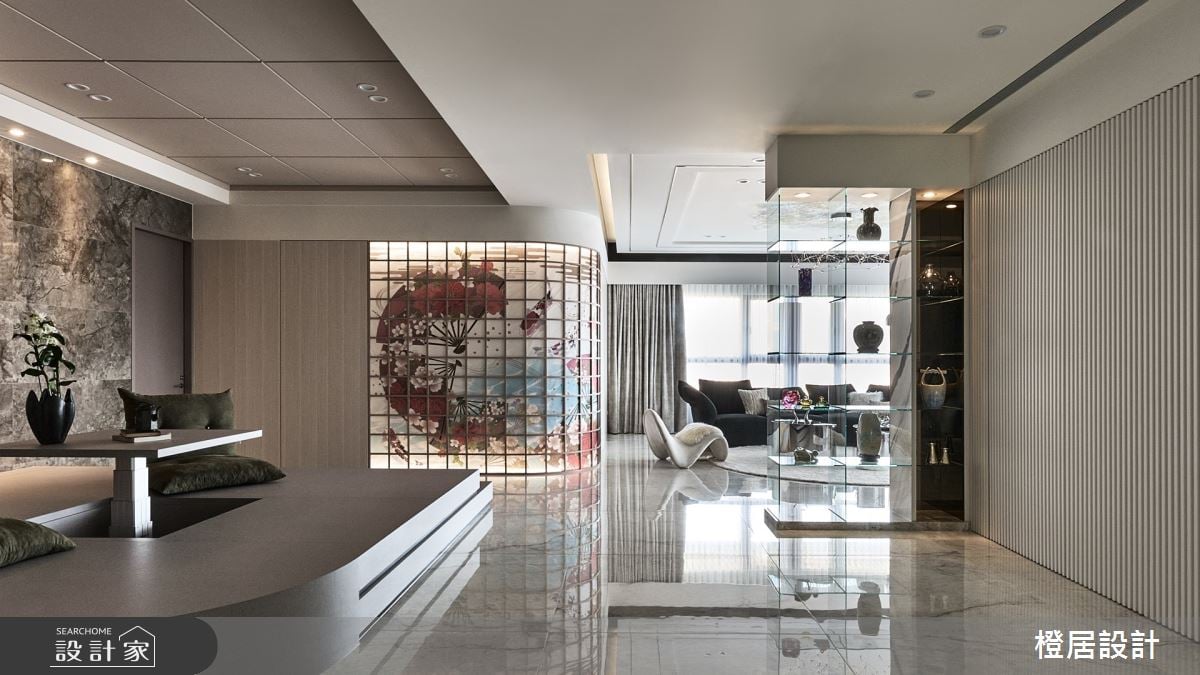 65坪熟齡退休豪宅，巧用天然奢石及日式美學，訴說愜意的樂活人生！