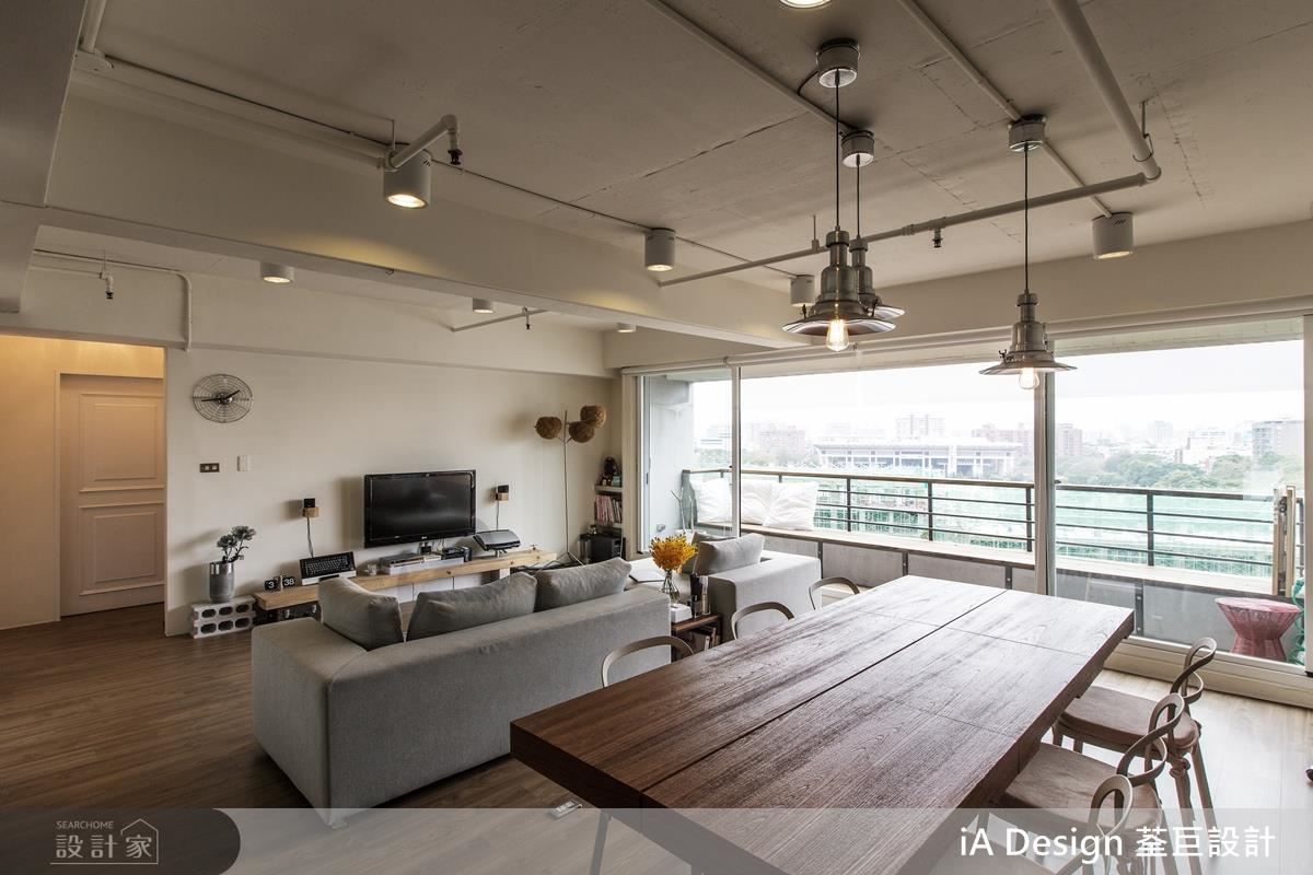 30坪老屋享50坪視野　天天坐在陽台看星星