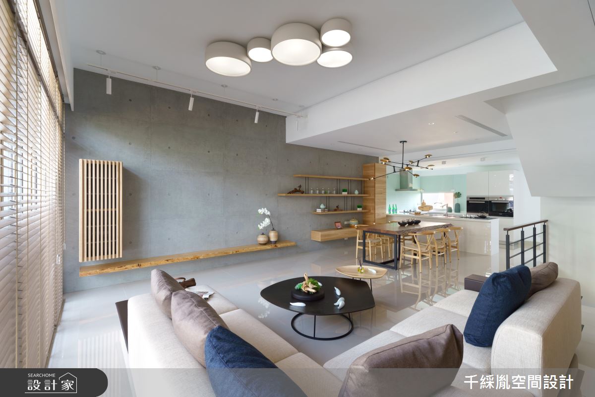 丟掉電視牆！ 混搭風透天別墅給你日式好感生活