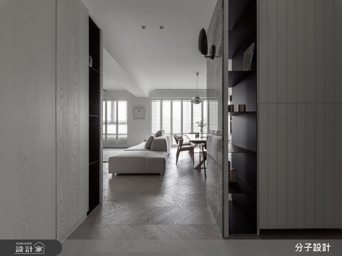 大收納櫃 X 充足採光！空中飛人為孩子規劃清爽現代宅