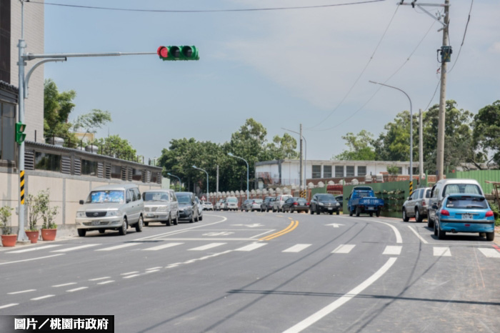 中壢華仁街打通工程 完工通車