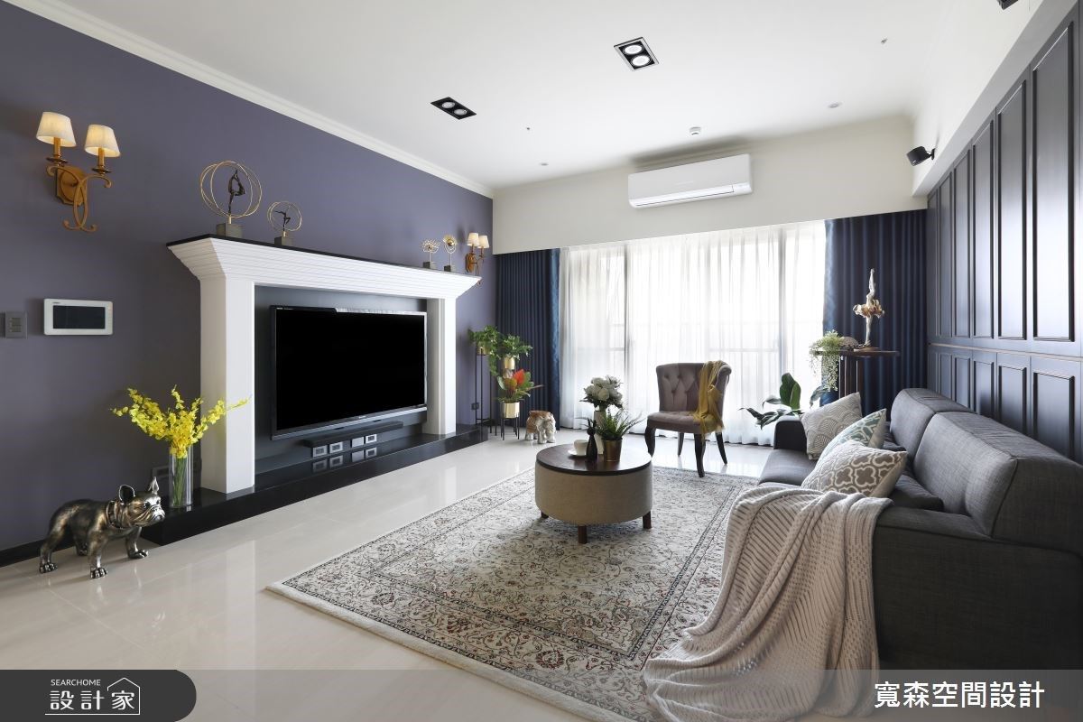 將歐洲蜜月場景搬到我家！深色系、木質調帶你感受 65 坪法式公寓的時尚...