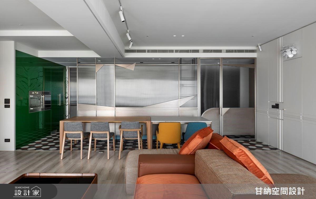 3+1書房與2廳的摩登時尚！名人夫妻與雙胞胎響往的生活