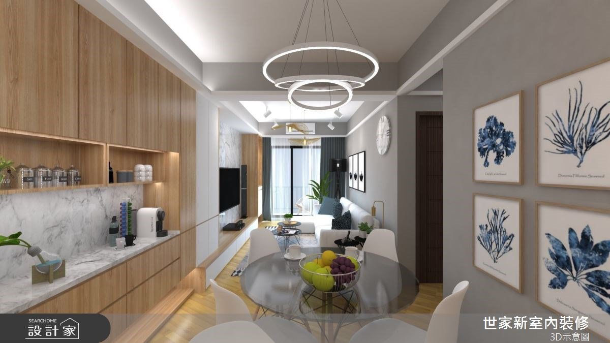 實踐現代美式風的簡約靈魂！小宅揮別狹隘感，更擁有出乎意料的機能性