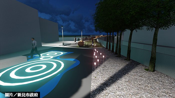 新北捷運環狀線 中原溝二期步道動土