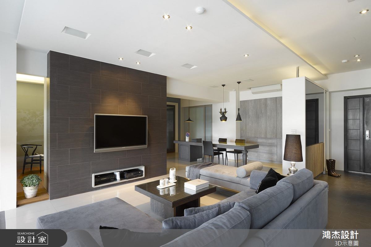 22 坪混搭風單身宅，帶你「回」歸生活的美好自在！