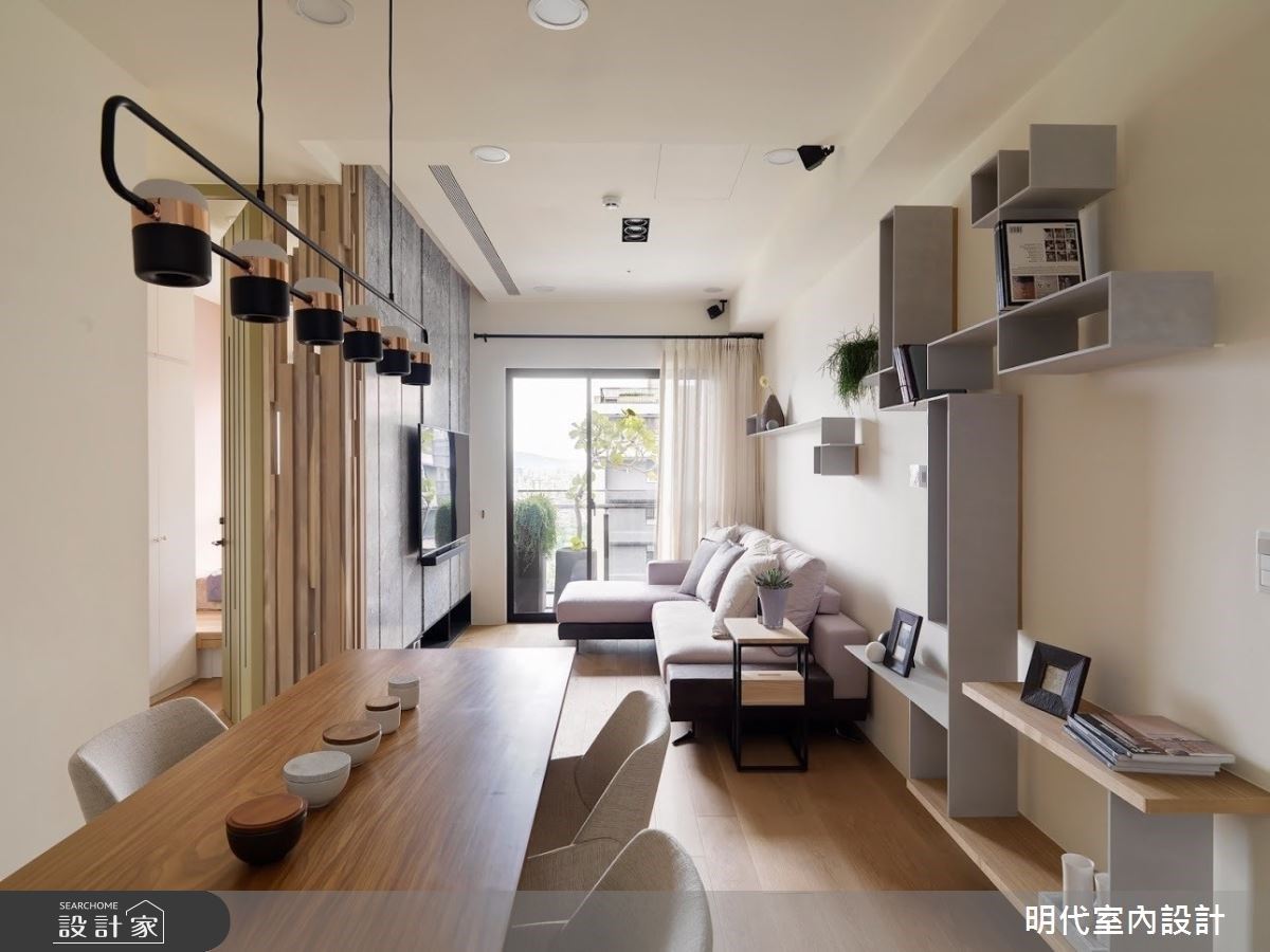 讓陽光與綠意灌溉日常 創造一家四口恬靜淡雅的幸福場景