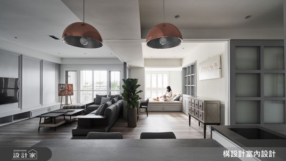 退休生活就該不受拘束！玻璃拉門開啟美式風格更多可能