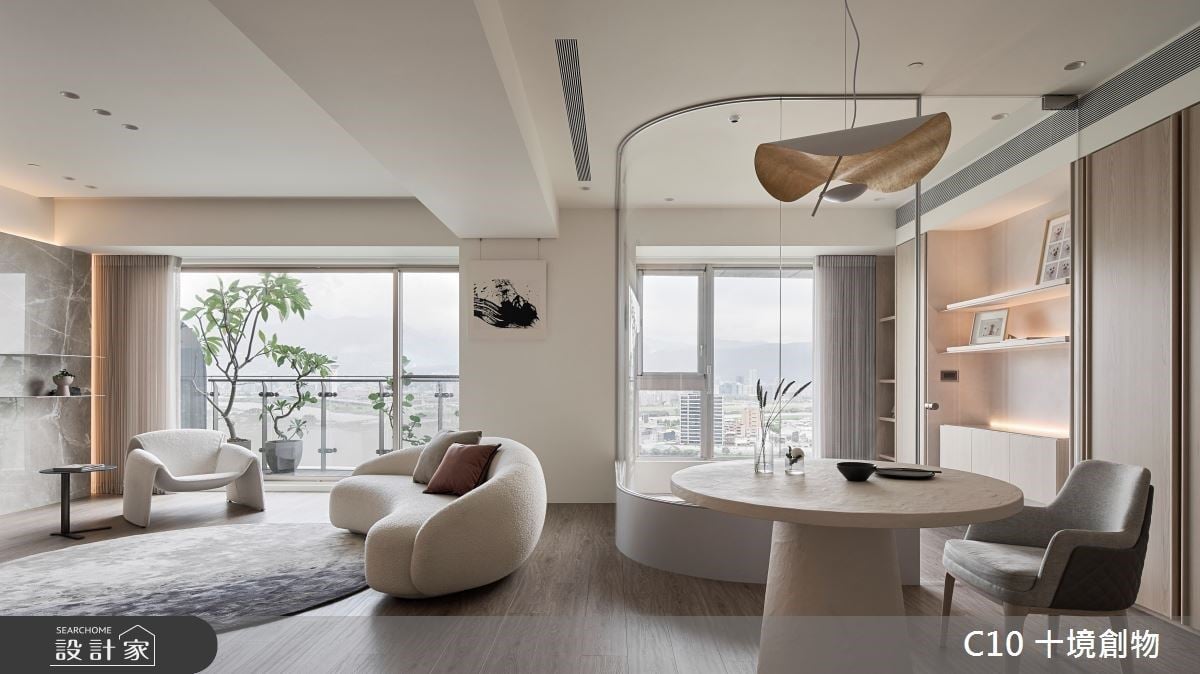 【TV】奶油色高樓河景宅！簡約優雅與萌寵共度幸福時光