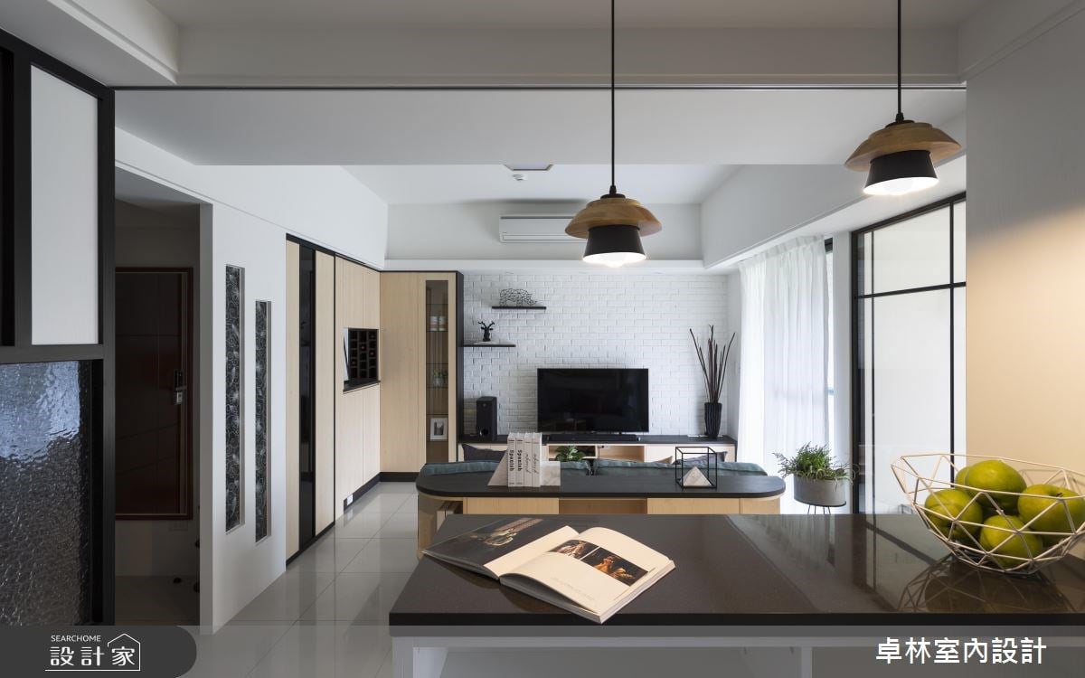 實現入住北歐風宅！再開一房玻璃拉門多功能室，讓家再多5坪