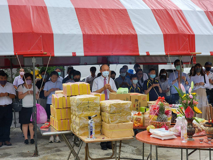 郡豐建設「永康天母3」謝土儀式，圓滿成功