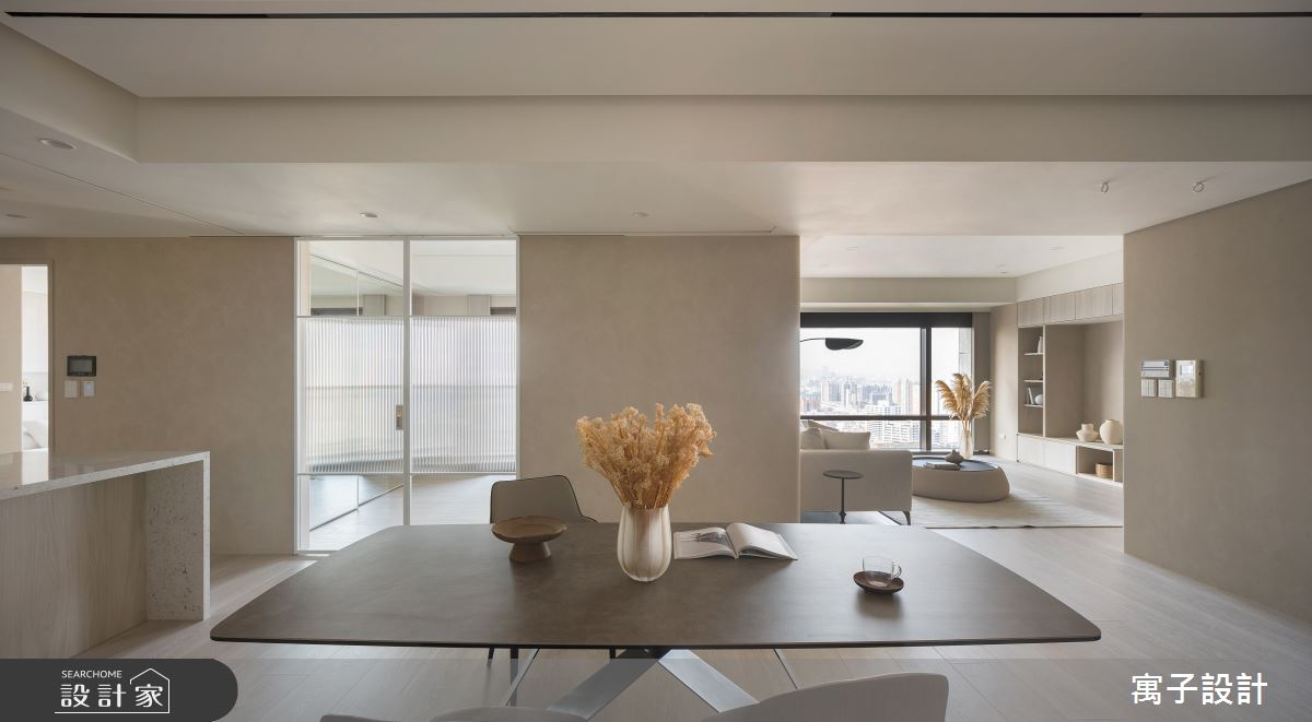 茶灰空間沉靜心靈，65坪北歐風居宅刻劃優雅生活