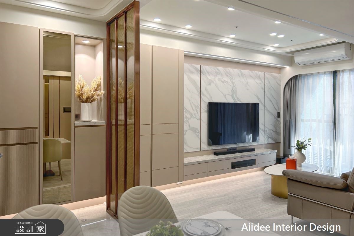 專業室內設計師巧妙化解風水，實現25坪4房輕奢宅，質感新成屋的理想居家