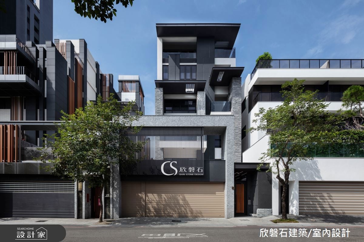從建築到室內一站式整合設計，211 坪自地自建透的現代奢華別墅