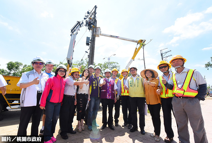 桃園龍岡路拓寬　鄭文燦籲加緊建設