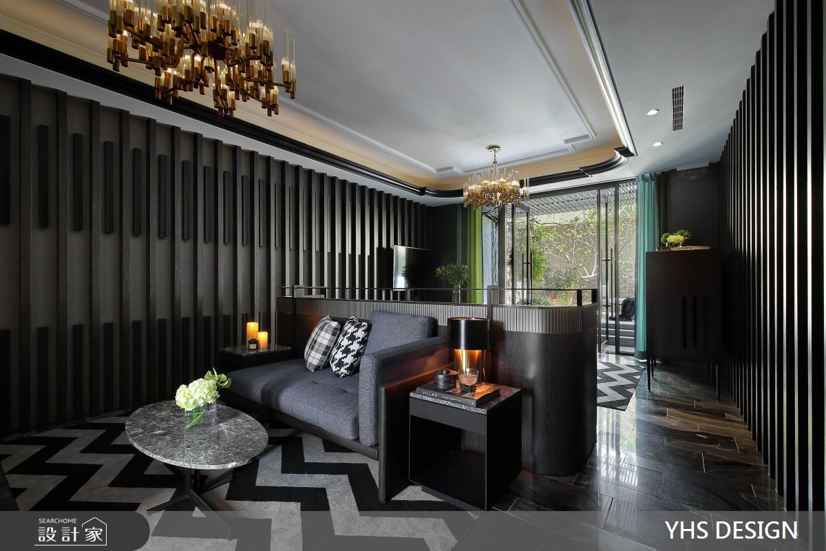 零距離的景觀連線！掌握灰綠之間的宅邸平衡