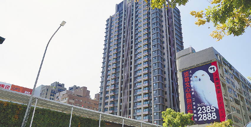 台中高樓建案 結構配備雙升級