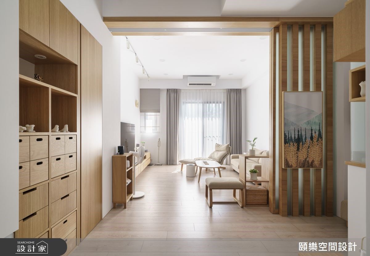 日式無印風的極簡美感！加入智慧家電，49坪透天親子宅變得更舒適便利