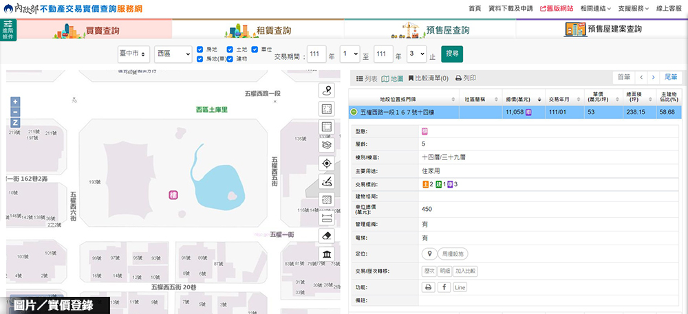 台中指名豪宅 單價53萬成交