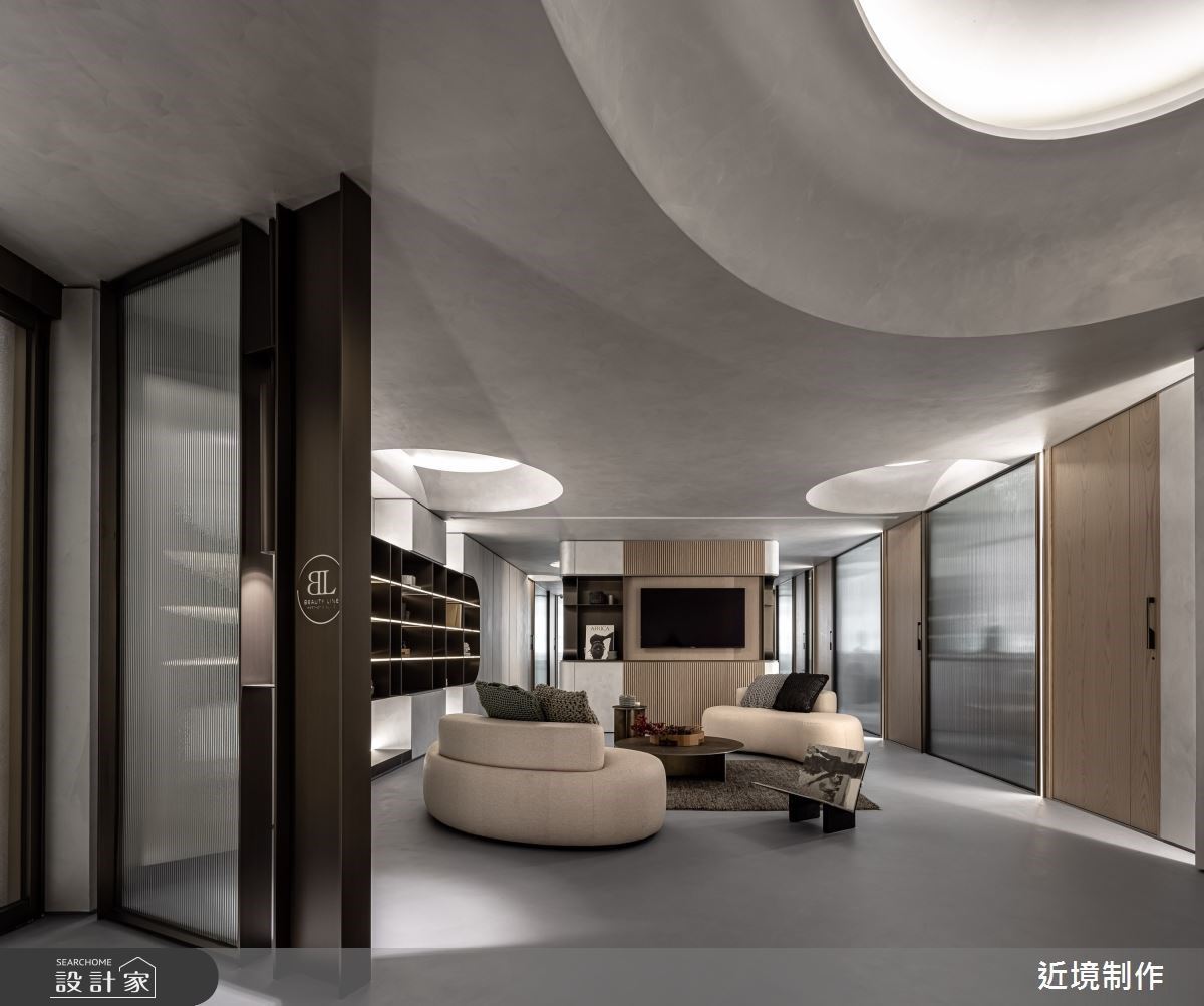 柔順弧線突破邊界，商業空間成為提升品牌前景及探索底蘊的深層方式