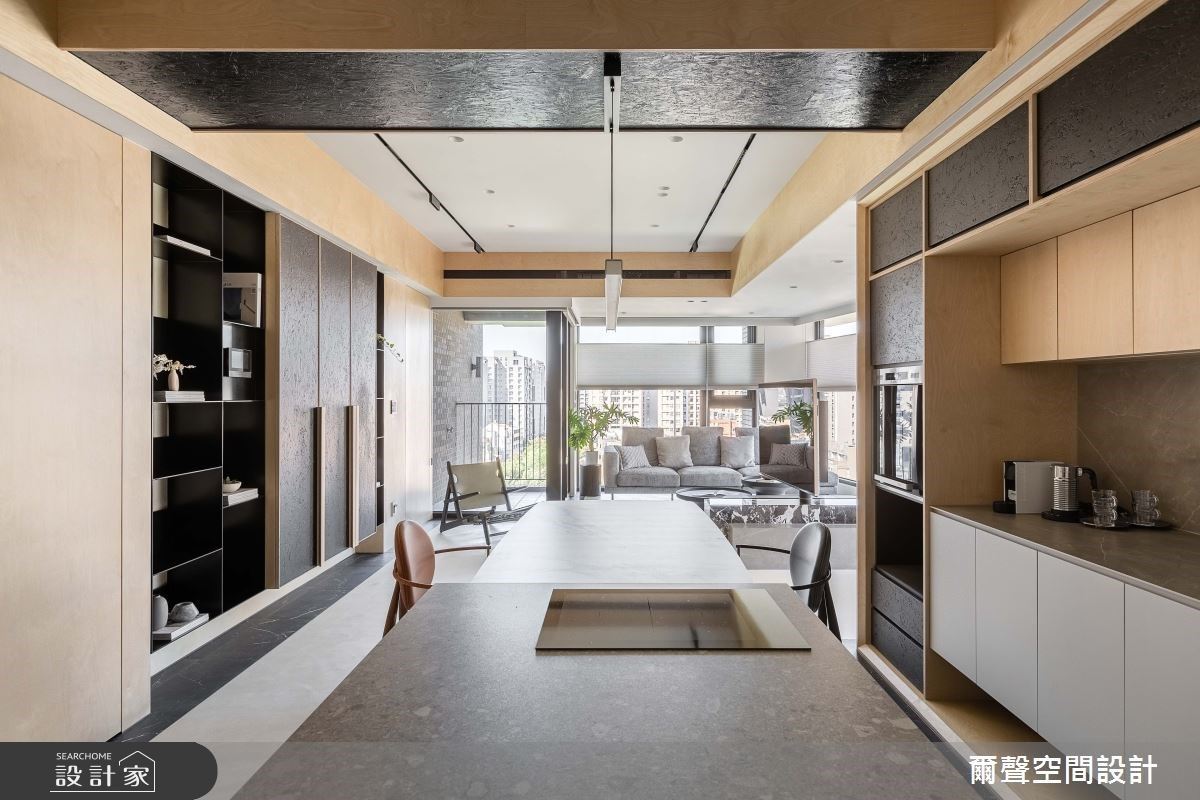 調和大人感+奶茶色基調，愜意的澳洲風情悄然植入親子宅！