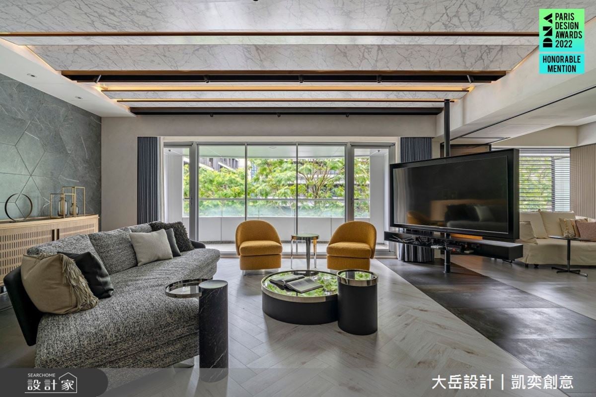 極簡不凡的質感生活！黑白灰色調與層次立面設計，拿下2022法國DNA Paris...
