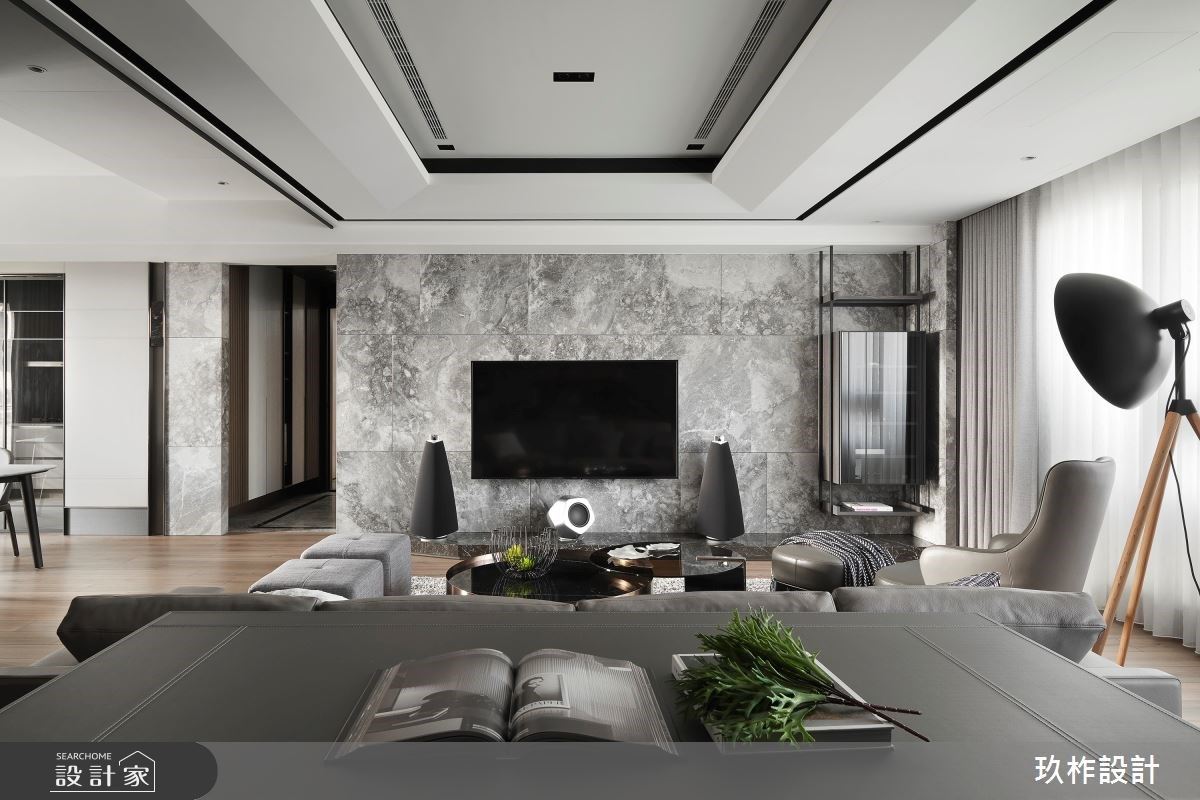 紳士的居家品味！現代風居家展現成熟生活美學