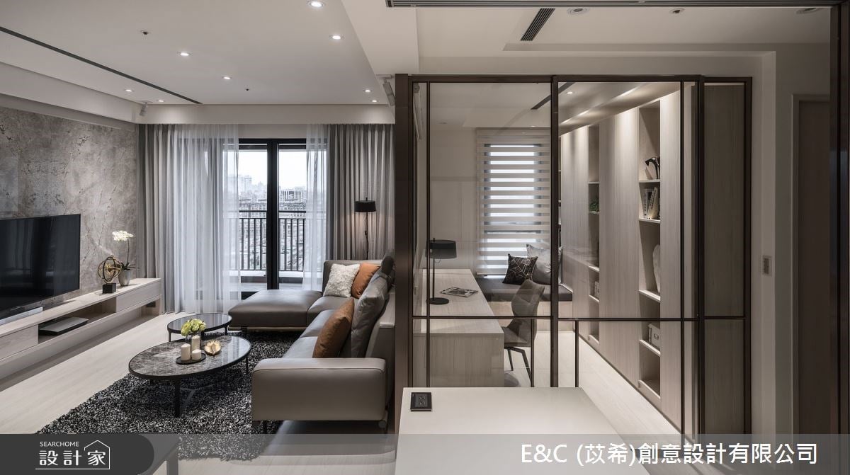 精品飯店風來襲！半開放廚房、玻璃書房，中坪數格局精彩升級！