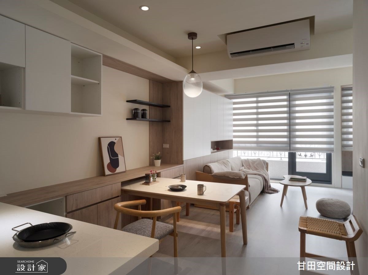 在日式無印風裡，共築你我的家！超溫暖的72坪木白系透天別墅