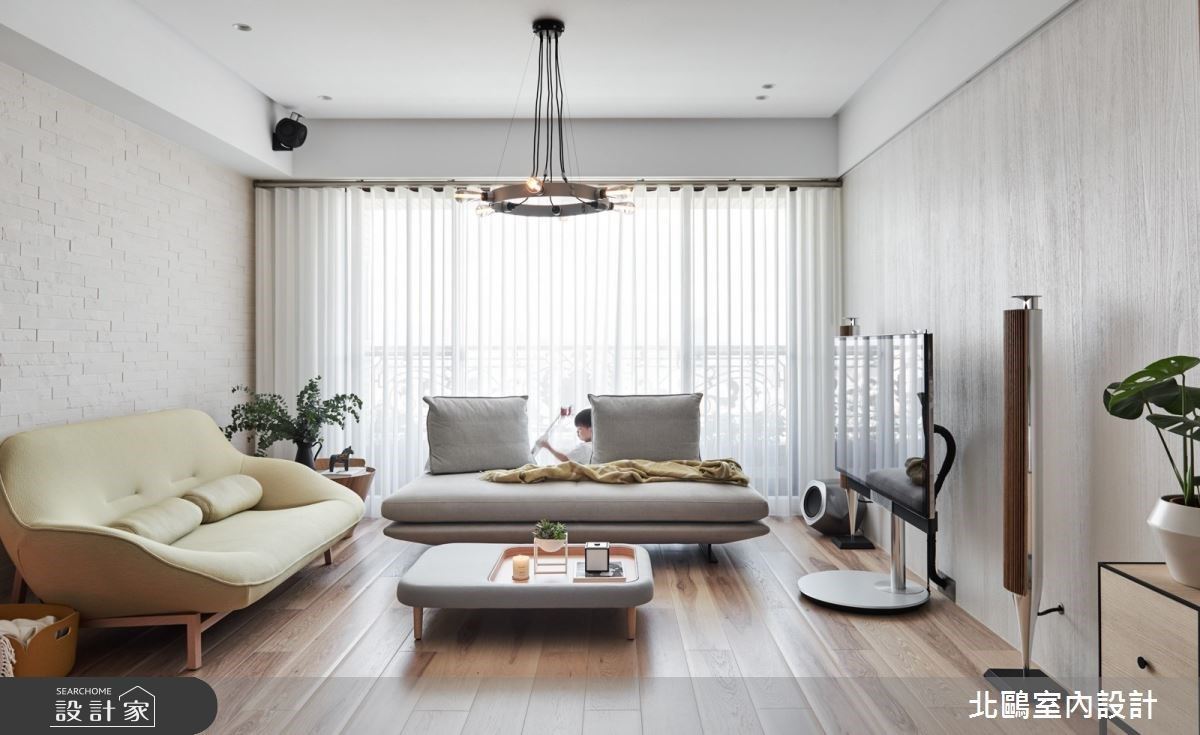 舒適燕麥色為基底！讓各式特色花磚詮釋一家三口的北歐風特調