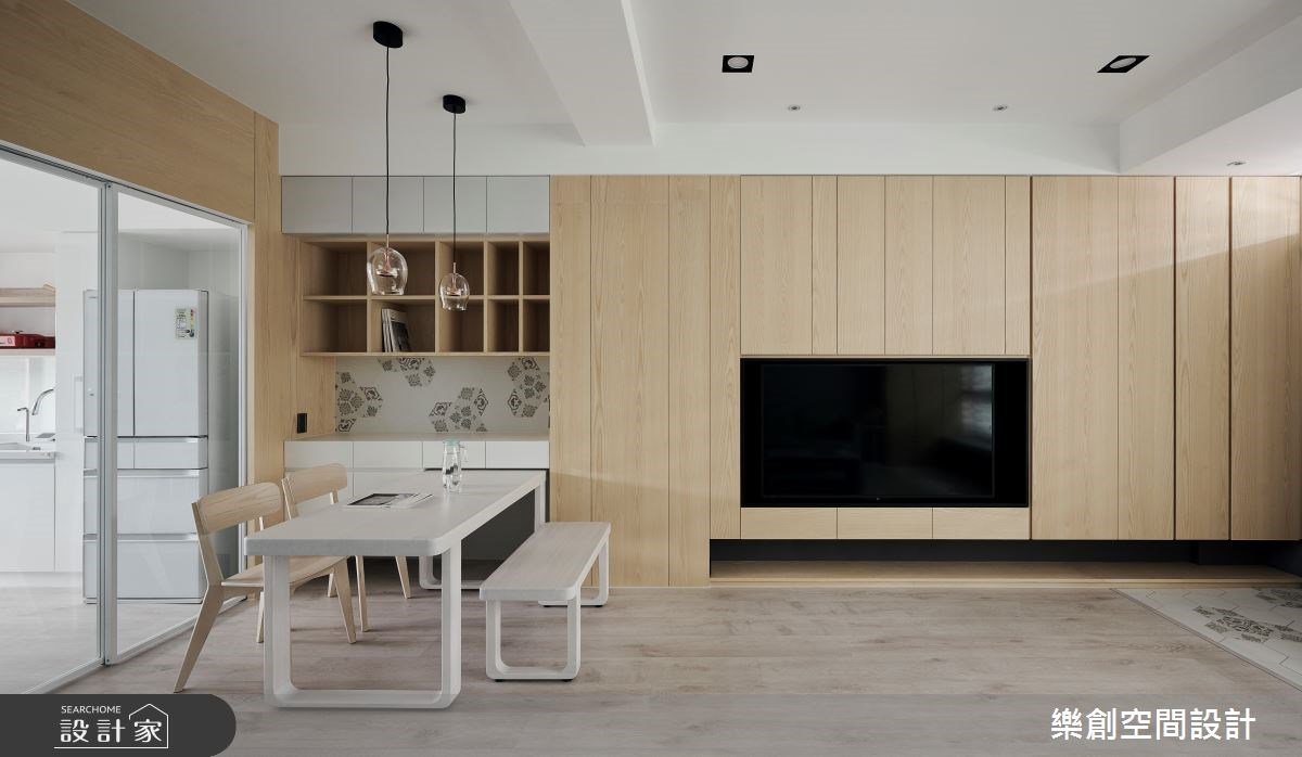 親子宅所需的海量收納！散發明亮清新感的北歐風透天別墅