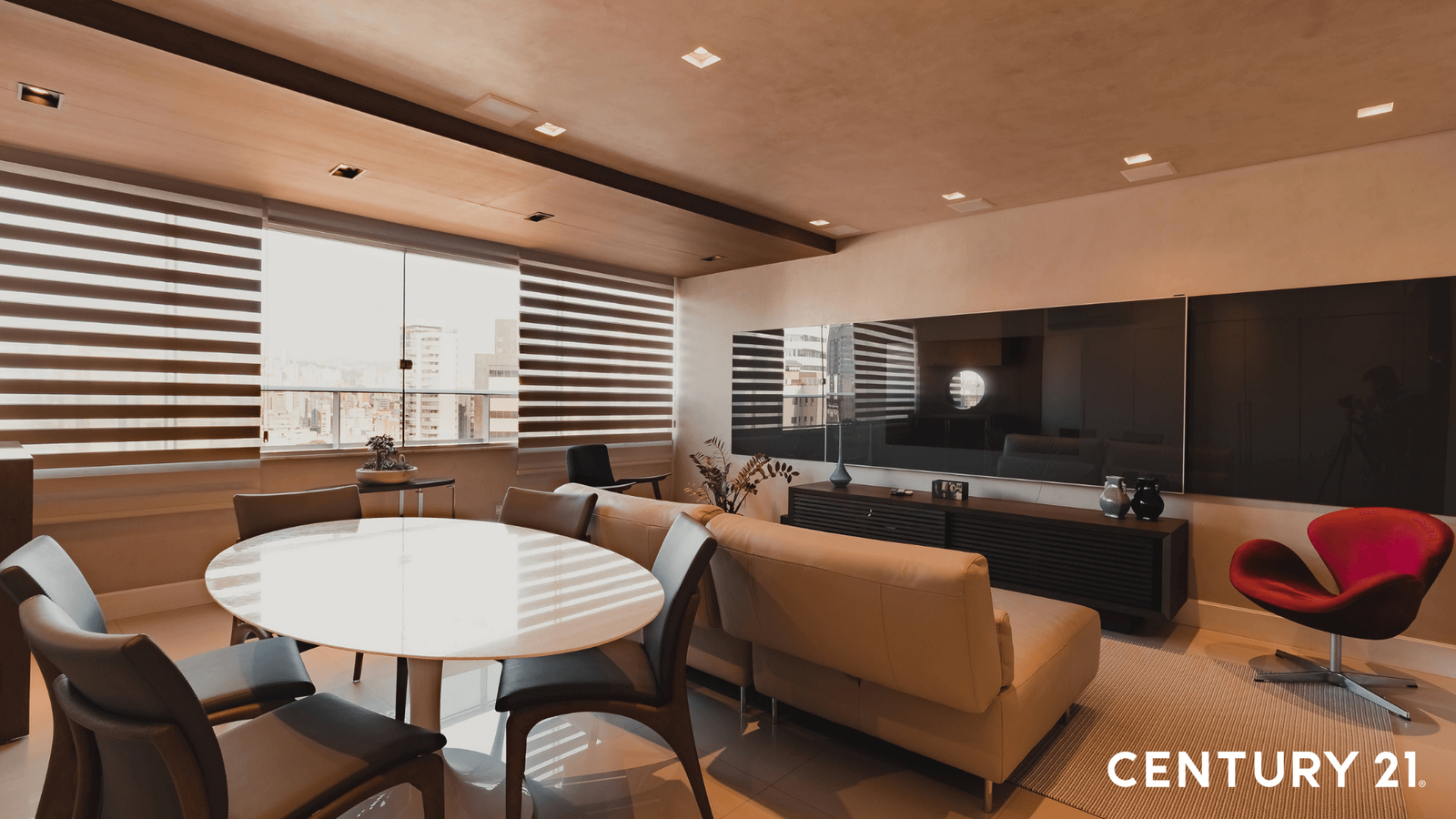 時下正夯的人氣窗簾：調光窗簾（Sheer Shades）（圖片來源_21世紀不動產）