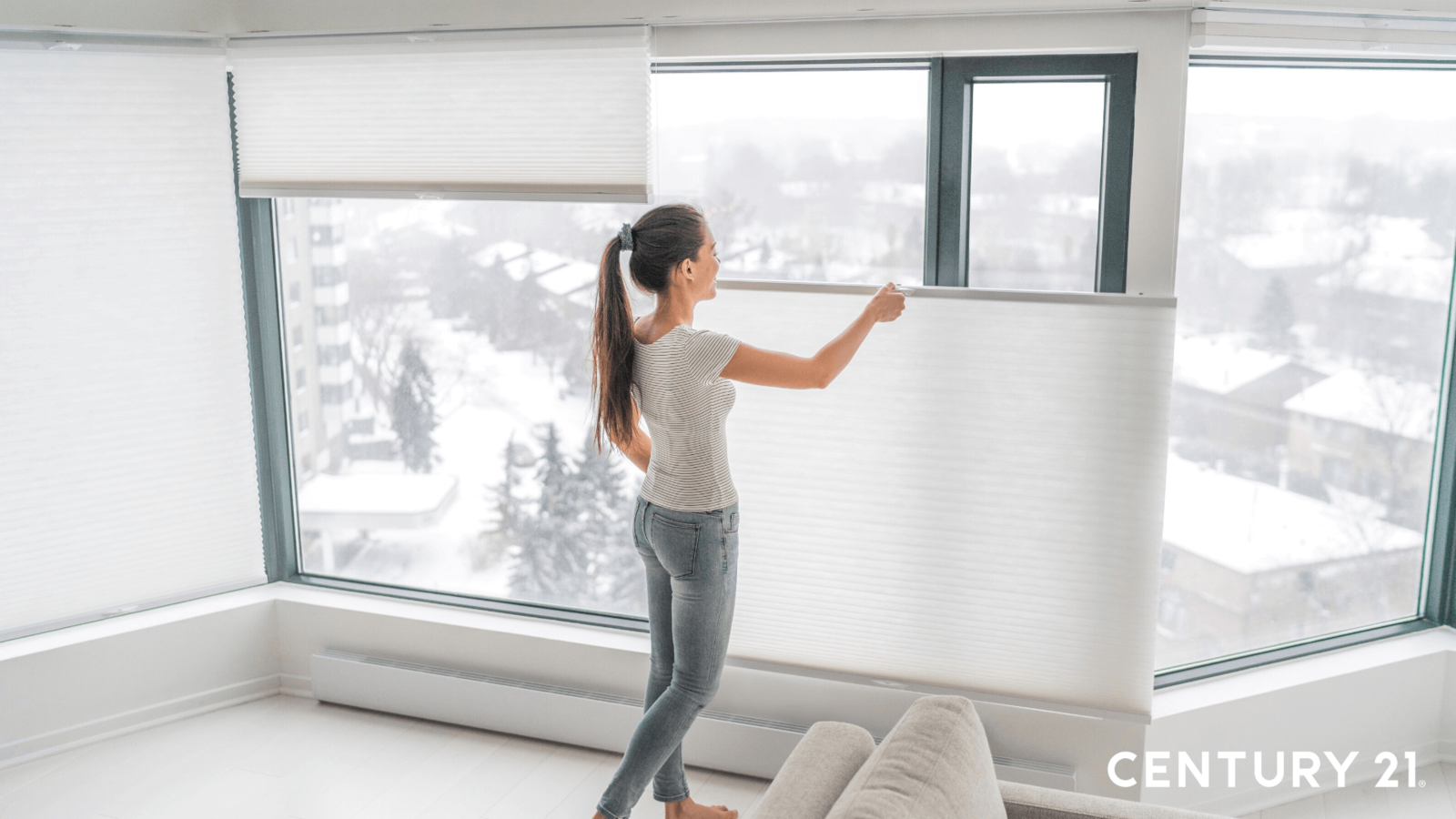 功能美感兼具的窗簾：風琴簾（Honeycomb Shades）（圖片來源_21世紀不動產）