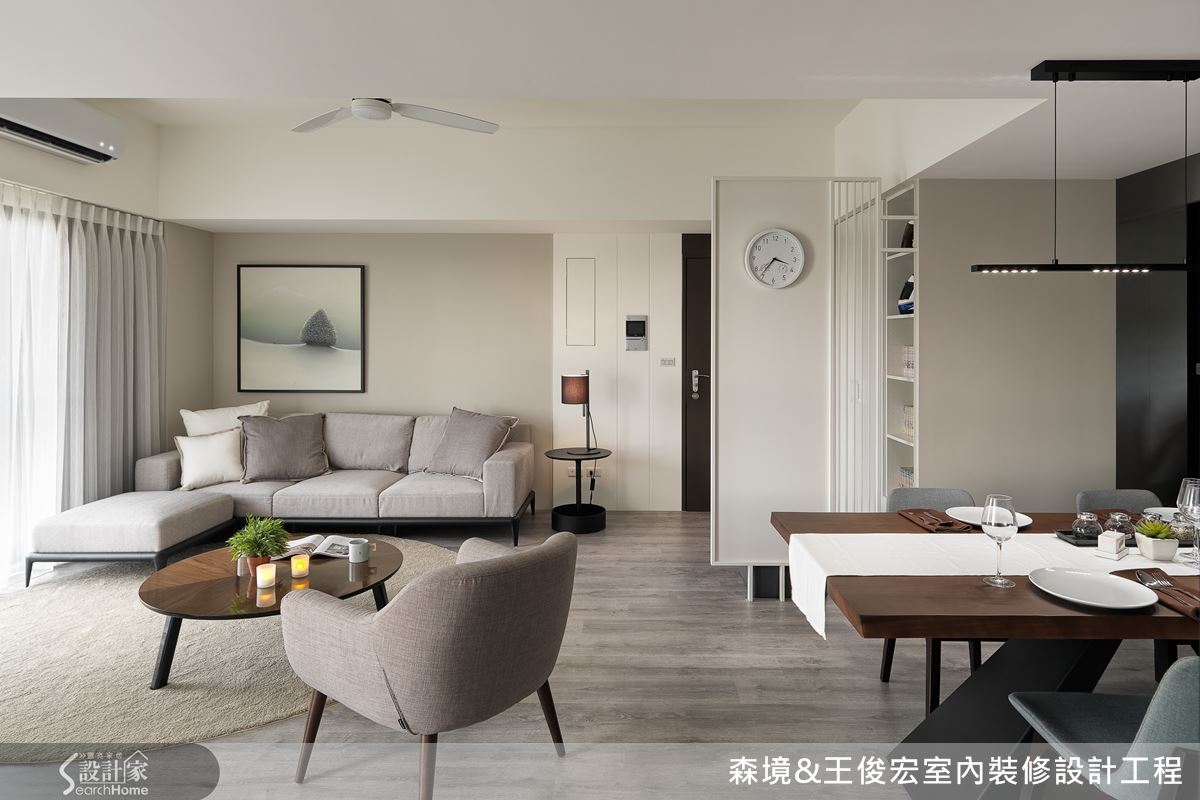 專業設計形塑空間舞台，生活佈置妝點新婚靓宅