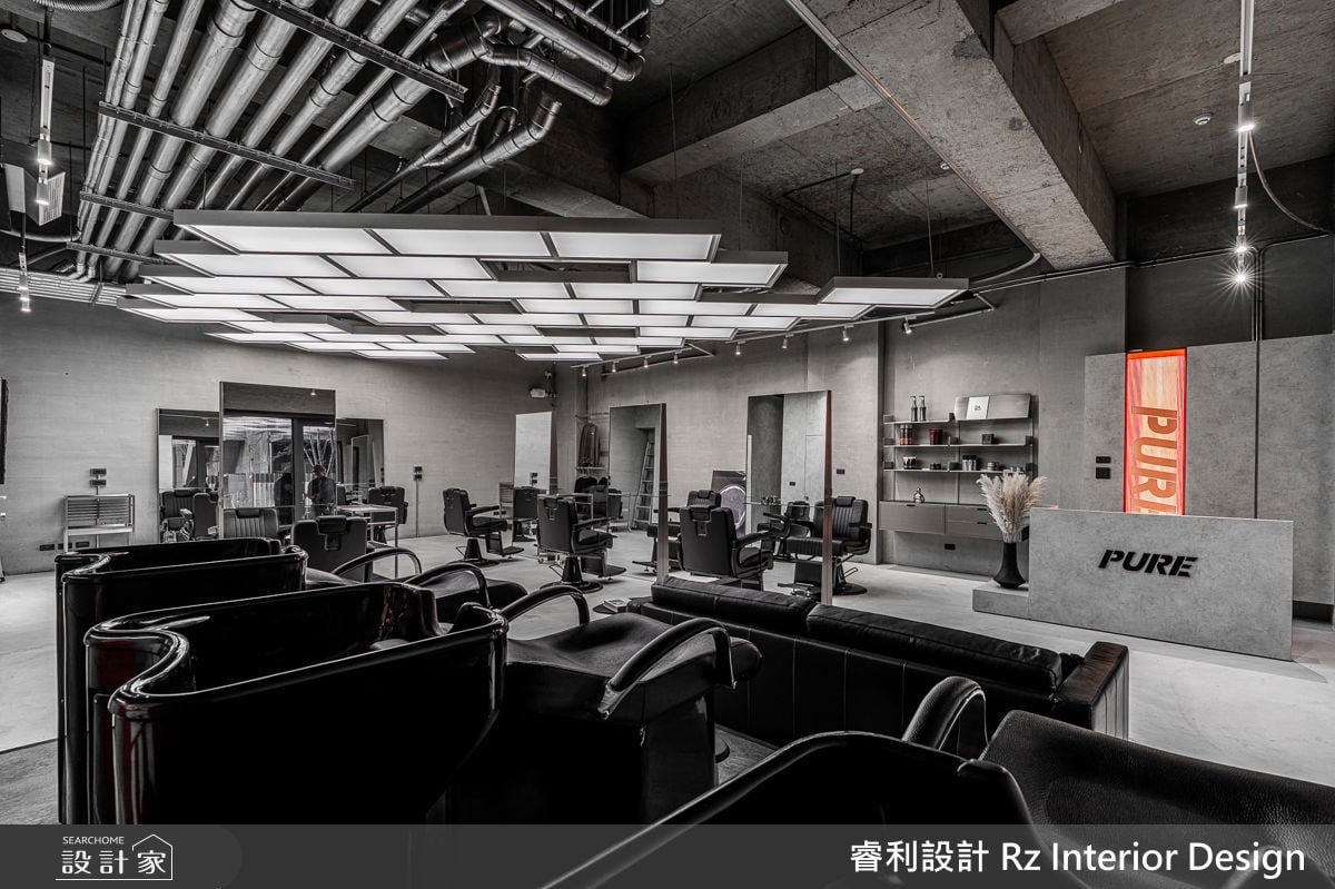 新成屋展現街頭帥潮魅力！桃園工業風 barbershop 體現率性商業空間設計提案