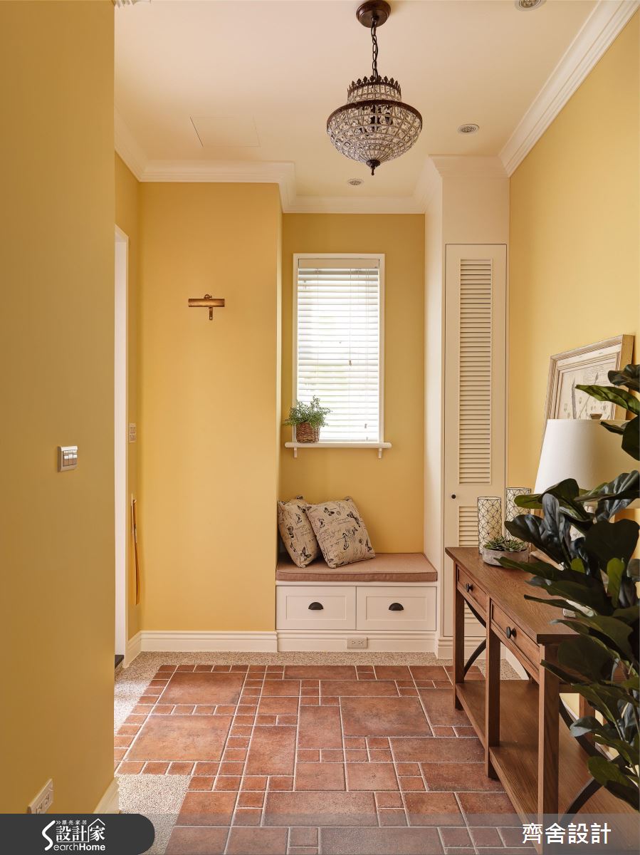 英格蘭莊園中的明亮鄉村風　120坪的甜蜜別墅